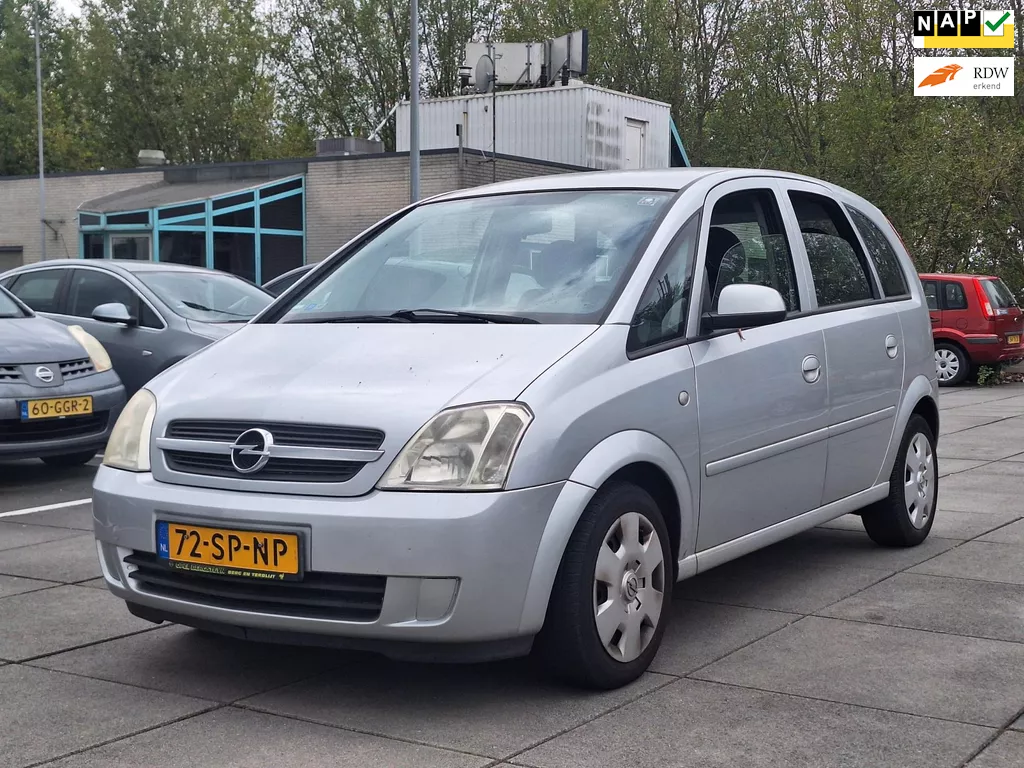 Opel Meriva &euro;1750,-1.6-16V Enjoy Apk 2026 Airco + Trekhaak Nappas