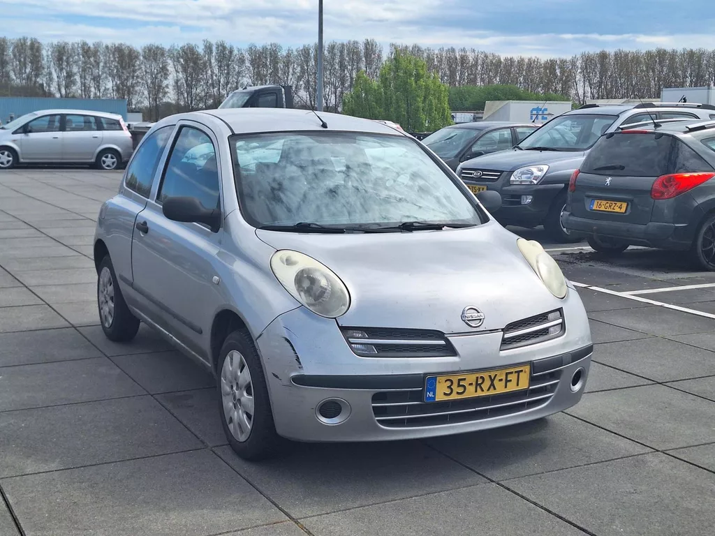 Nissan Micra &euro;1299,-1.2 Visia Airco Apk 07/2026 3 Drs Nap